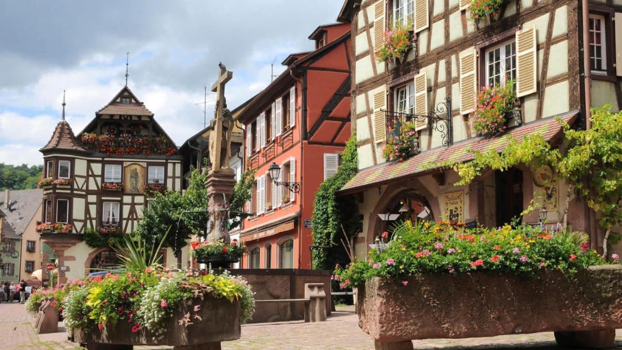 Cosy Avec Balcon Avec Parking Gratuit Proche Centre Sportif Et De La Route Des Vins Alsace Apartamento Mulhouse
